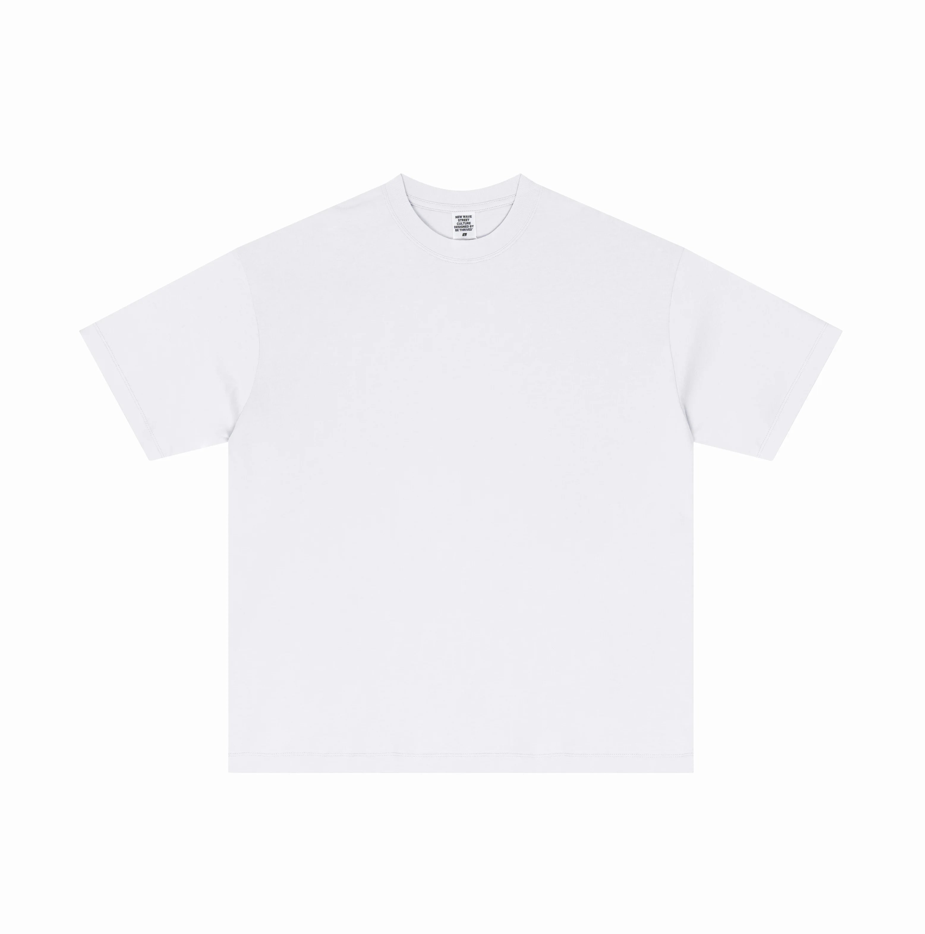 240GSM Blank Oversized Short Sleeve T-Shirt | Wholesale Custom Logo Men's Streetwear