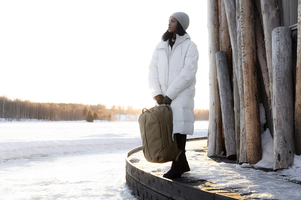 Nylon Water-Resistant Wet/Dry Separation Backpack