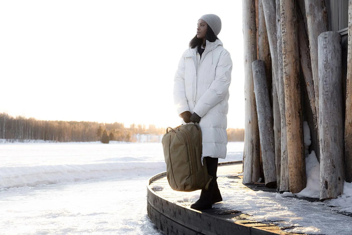 Nylon Water-Resistant Wet/Dry Separation Backpack