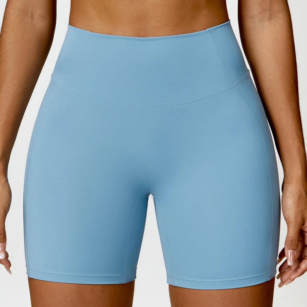 Nylon Spandex Blend Seamless Knit Workout Set