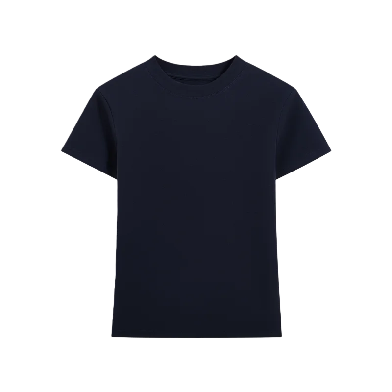 220GSM Cotton 3D Embossed Slim Fit Women Summer T Shirt | Wholesale High Logo Custom T