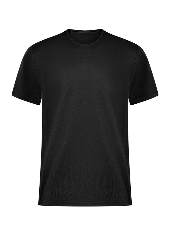 Cotton Plain-Knit Regular-Fit T-Shirt