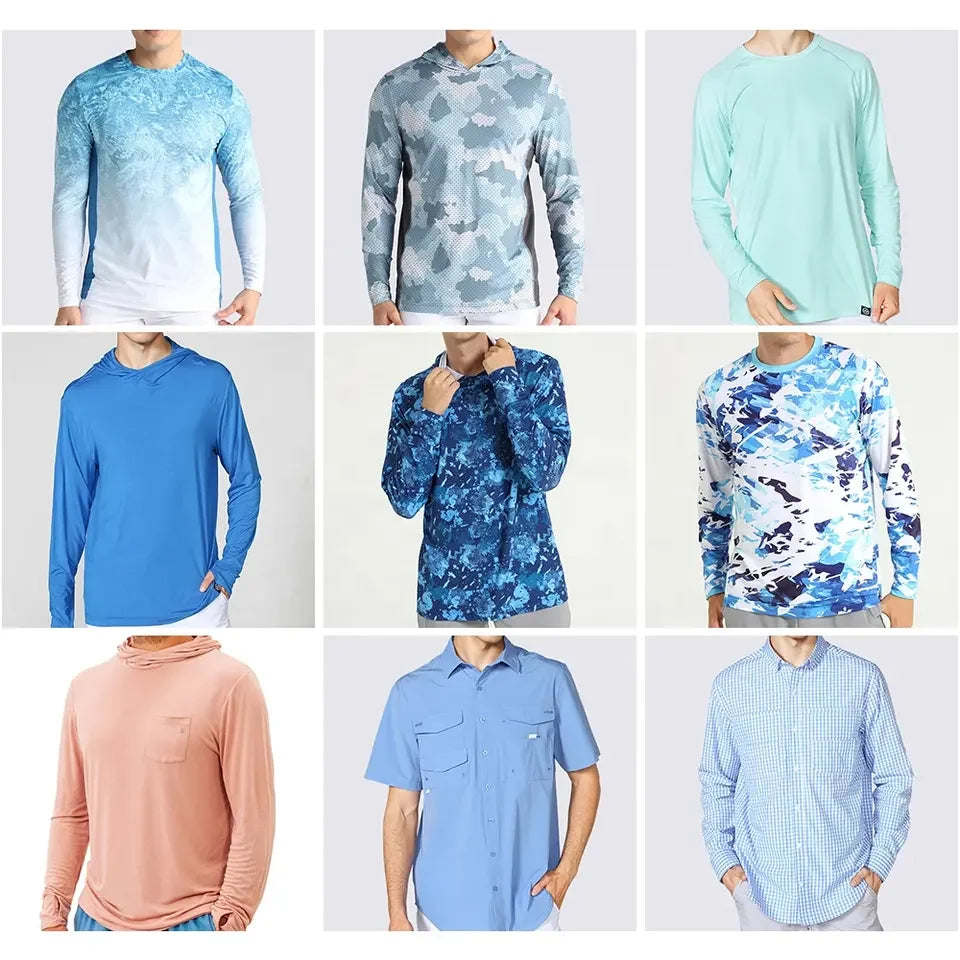 Polyester Quick-Dry Long Sleeve Shirt