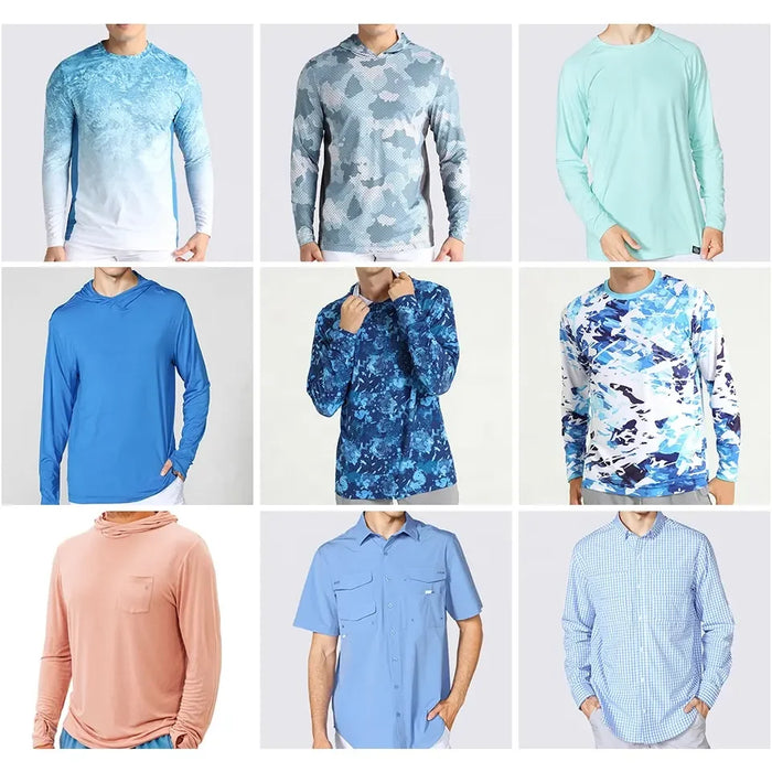 Polyester Quick-Dry Long Sleeve Shirt