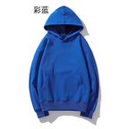 Heavyweight Cotton Brushed Knit Pullover Hoodie