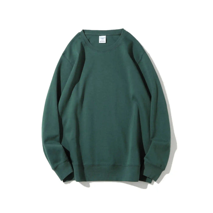 300g Knitted Cotton Polyester Puff Printing O-Neck Pullover | Men Custom Touch Hoodie
