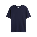 Oem Service Custom 190 Gram Cotton Blank Neck OEM Apparel Shirt Women Summer Breathable Blank Custom T-shirts