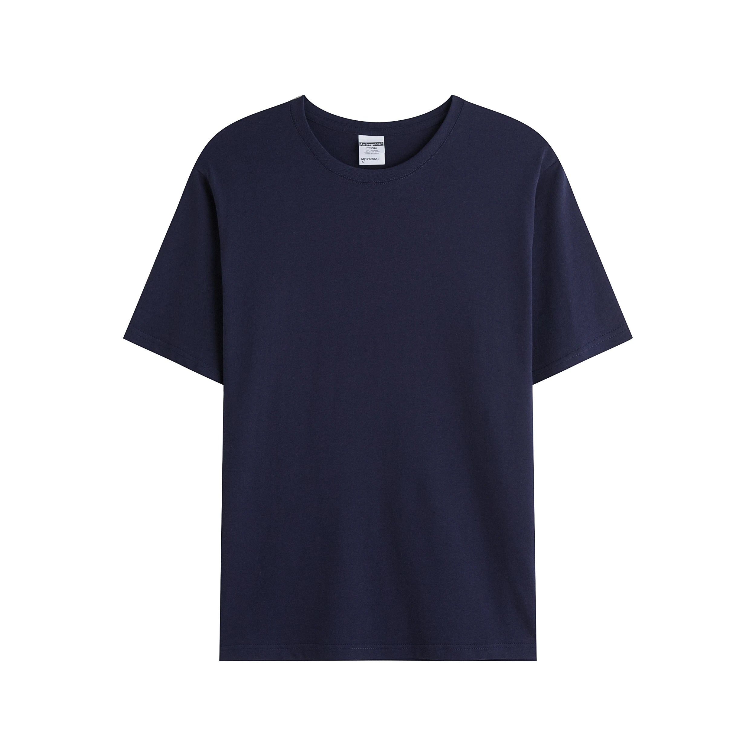 Oem Service Custom 190 Gram Cotton Blank Neck OEM Apparel Shirt Women Summer Breathable Blank Custom T-shirts