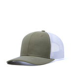 Custom Richardson 112 Style Green Mesh Snapback Trucker Hats Professional Headwear