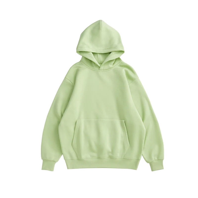 Cotton Heavyweight Fleece Loopback Pullover Hoodie