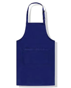 Heavy-Duty Canvas Cross-Back Kitchen Work Apron with Utility Pockets