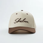 Washed Cotton Twill Embroidery 5 Panel Dad Cap | Custom Baseball Hats Wholesale