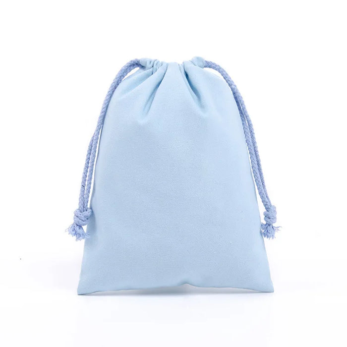 Cotton Canvas Value Drawstring Pouches