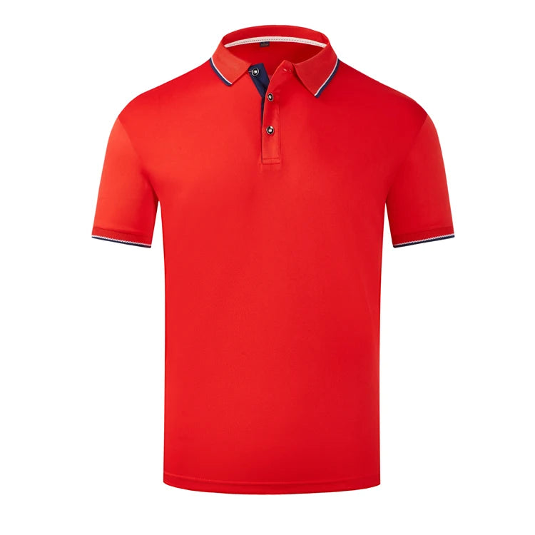 Custom Polo Shirt 100% Polyester Quick Dry Printed Polo Shirt