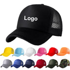 Custom Curved Brim 5 Panel Foam Trucker Cap | 100% Polyester Breathable Unisex Hat | Bulk OEM Wholesale