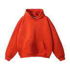 Heavyweight 350gsm Cotton Polyester Pullover Sweatshirt High Fit Blank Blanks