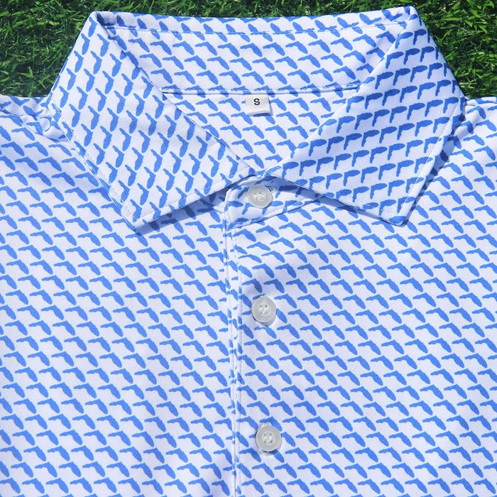 High Fit Polyester Spandex 180 GSM Custom Embroidery Logo Shirts