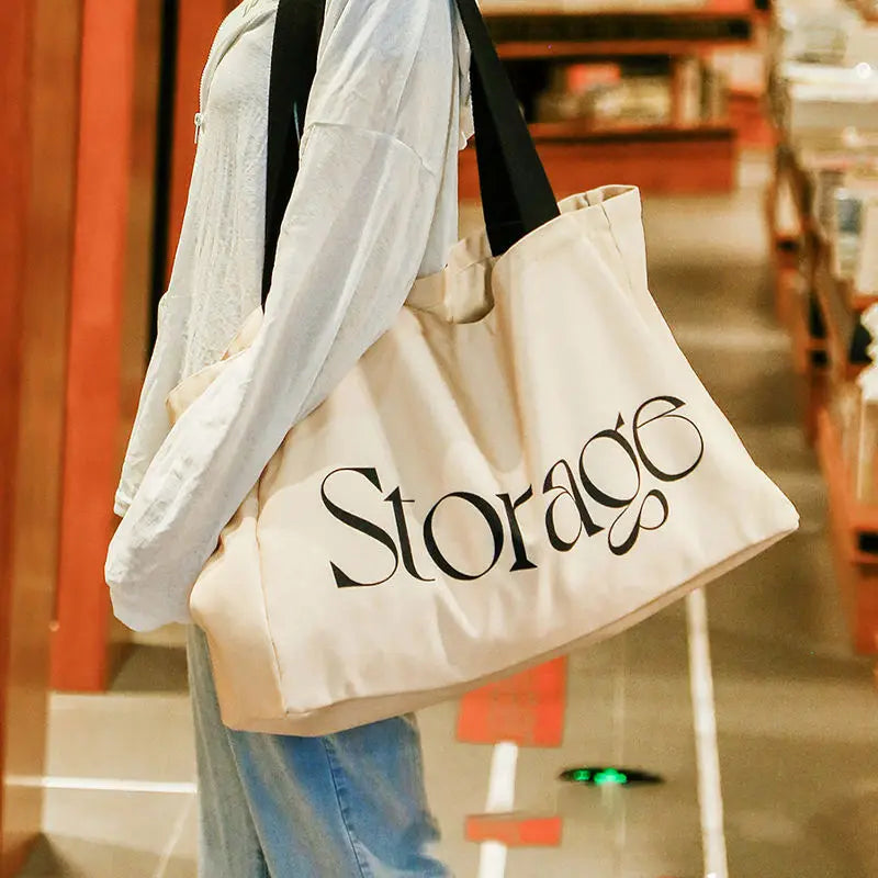 Canvas Cotton Heat Transfer Printed Tote Bag