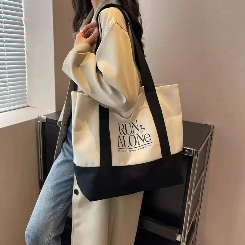 Recycle Organic Cotton Canvas Screen Printed Tote Bag