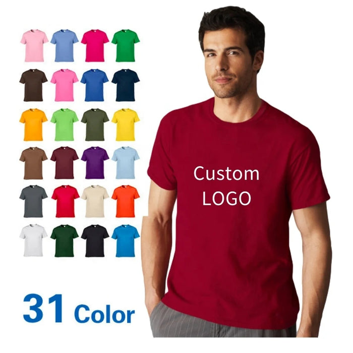 100% Cotton Casual T-Shirt 180GSM | Digital Print Graphic Tee for Men | Bulk Wholesale Custom Logo