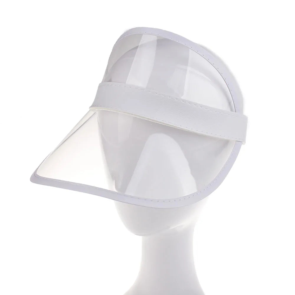 0.6mm-1.0mm PVC Silk Screen Printing Sport Visor | Promotional Plastic Protection Events Hat