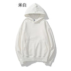 Heavyweight Cotton Brushed Knit Pullover Hoodie