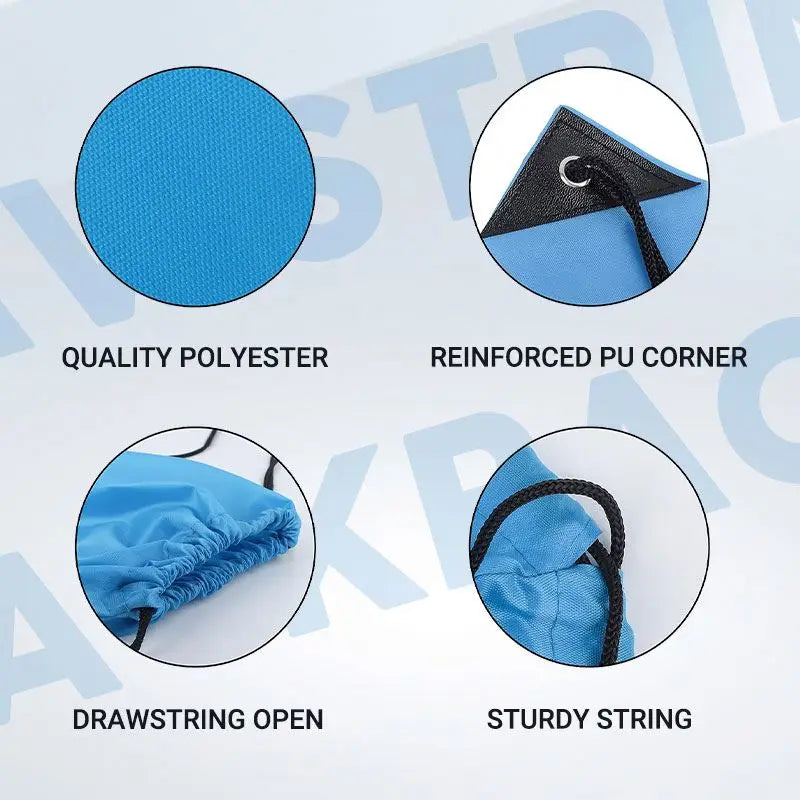 Nylon Sublimation Waterproof Drawstring Bag