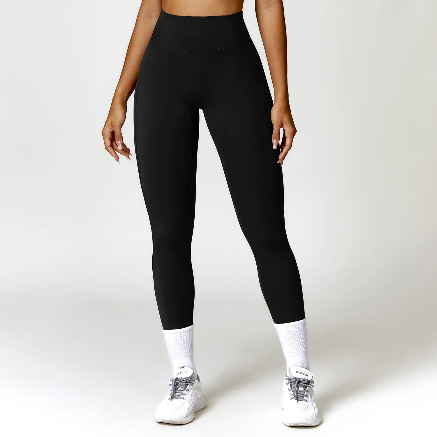 Nylon Spandex Knit Seamless Yoga Set