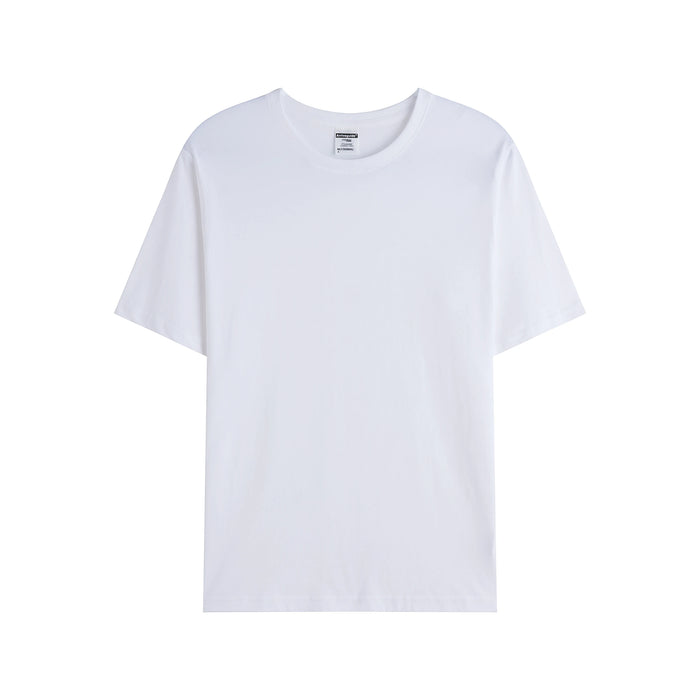Oem Service Custom 190 Gram Cotton Blank Neck OEM Apparel Shirt Women Summer Breathable Blank Custom T-shirts