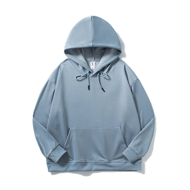 Custom 500gsm Cotton Bamboo Pullover Hoodie Puff Print Embroidery