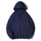 100% Cotton 350gsm Knit Pullover Hoodie