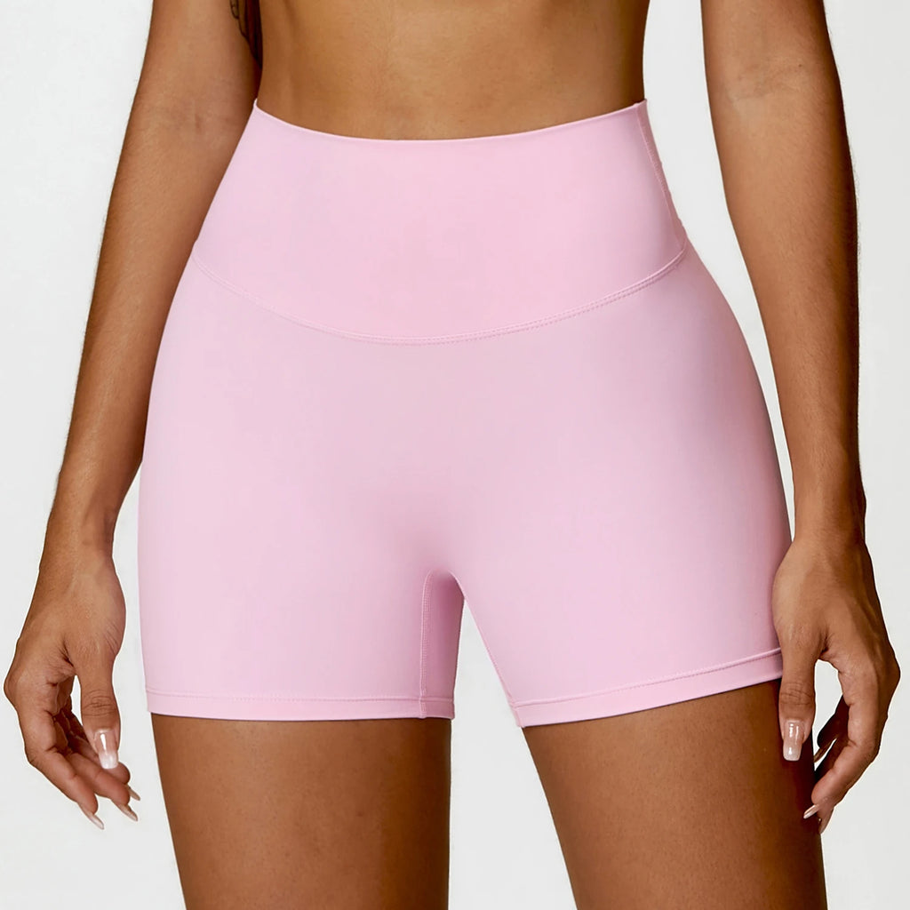 Nylon Spandex Seamless Knitted Scrunch Leggings Sports Outfit