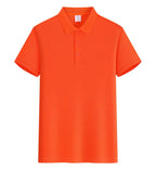 Polyester Knit Custom Printed Polo Shirt with Embroidery logo Business