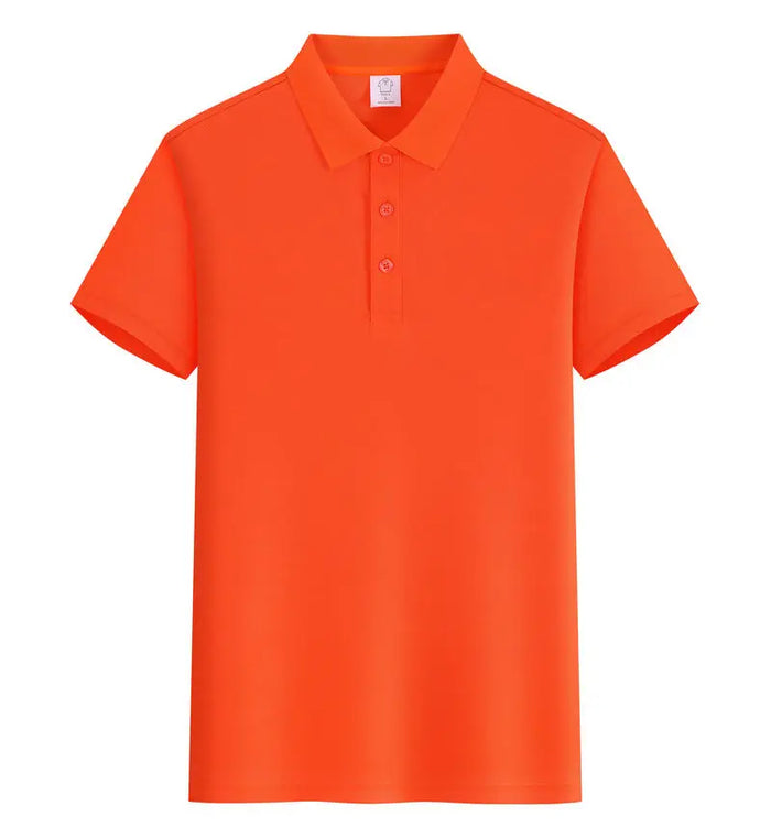 Polyester Knit Custom Printed Polo Shirt with Embroidery logo Business