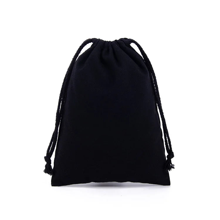 Cotton Canvas Value Drawstring Pouches