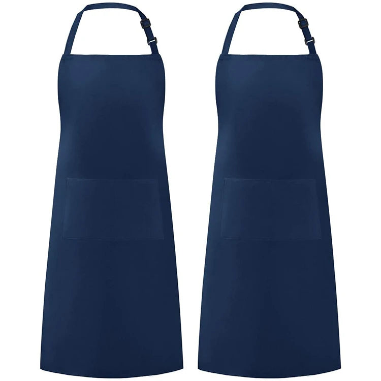 Custom Logo Waterproof Poly Cotton Canvas Work Apron Utility Uniform