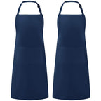 Custom Logo Waterproof Poly Cotton Canvas Work Apron Utility Uniform