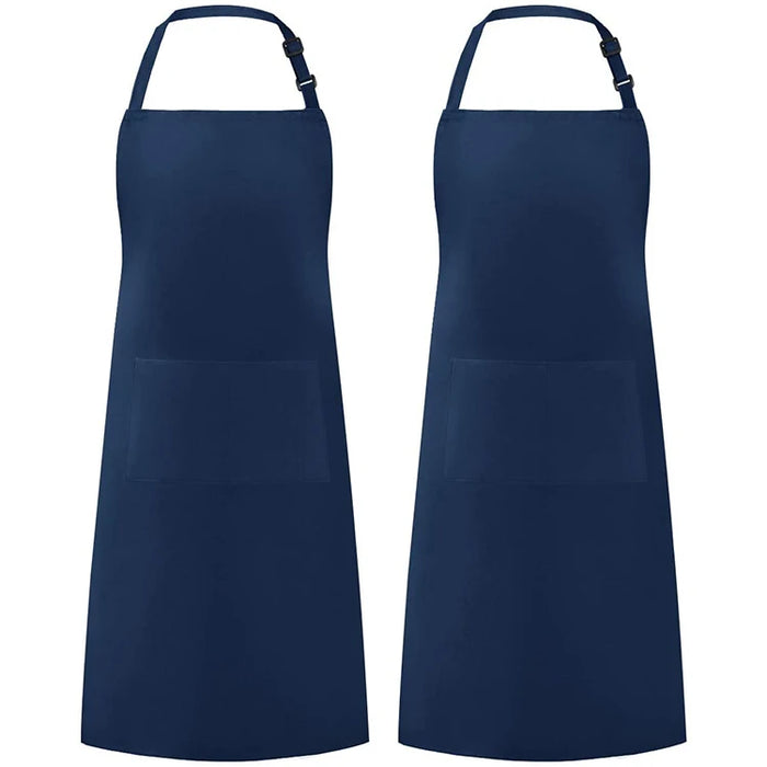 Custom Logo Waterproof Poly Cotton Canvas Work Apron Utility Uniform
