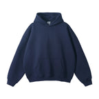 350gsm Polyester Cotton Screen Printing Drop Shoulder Pullover | Wholesale Custom Hoodies