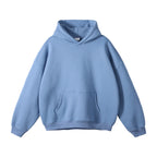 350gsm Polyester Cotton Screen Printing Drop Shoulder Pullover | Wholesale Custom Hoodies