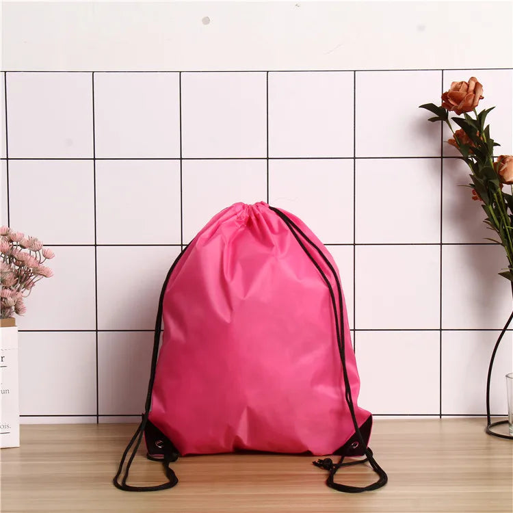 Nylon Sublimation Waterproof Drawstring Bag