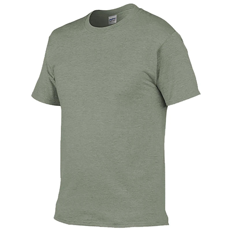 Combed Cotton Screen Printed Custom T-Shirt