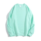 300Gsm Cotton Fabric Custom Embroidery Pullover | Wholesale Oversized Crew Neck Sweatshirts