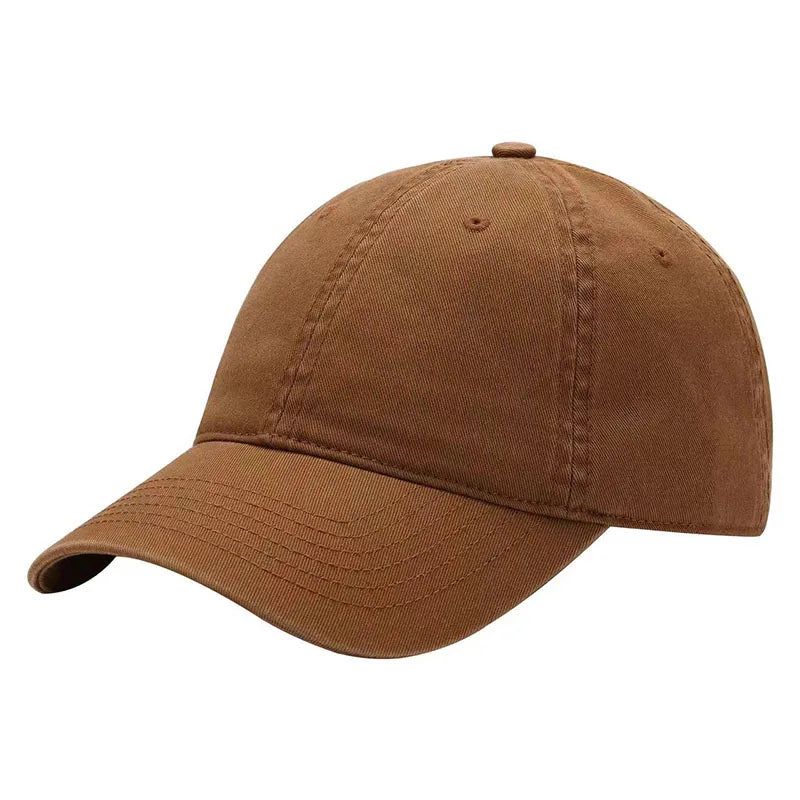 Custom Unstructured 6 Panel Plain Cotton Baseball Cap