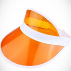 0.6mm-1.0mm PVC Silk Screen Printing Sport Visor | Promotional Plastic Protection Events Hat