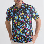 High Fit Polyester Spandex 180 GSM Custom Embroidery Logo Shirts