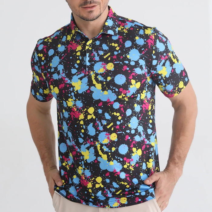 High Fit Polyester Spandex 180 GSM Custom Embroidery Logo Shirts