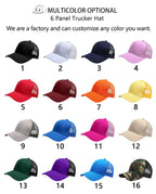 100% Polyester Mesh 3D Embroidery Sports Cap | OEM Custom Trucker Hat with Logo
