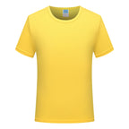 Polyester Quick-Dry Plain-Dyed Running T-Shirt