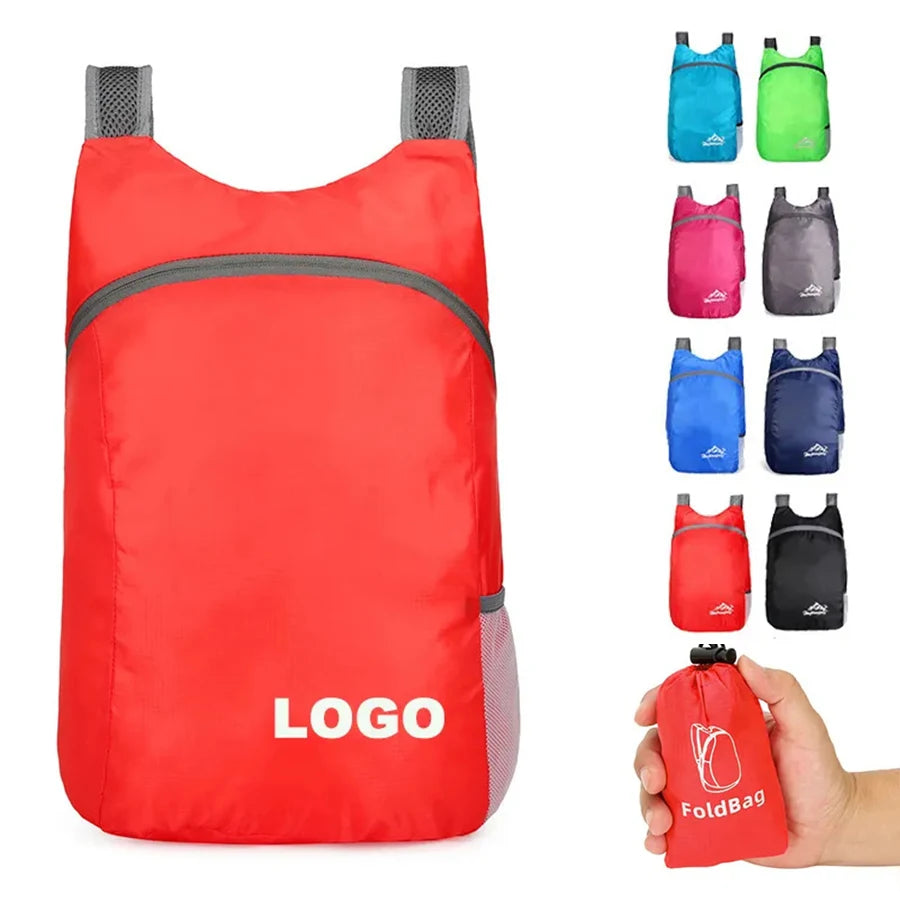 Polyester Fabric Foldable Design Drawstring Bag